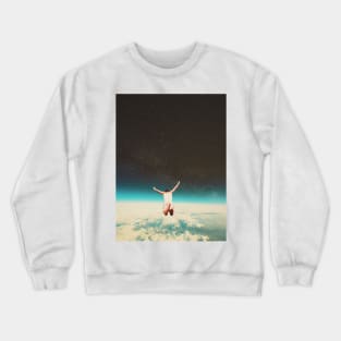 Falling With A Hidden Smile Crewneck Sweatshirt